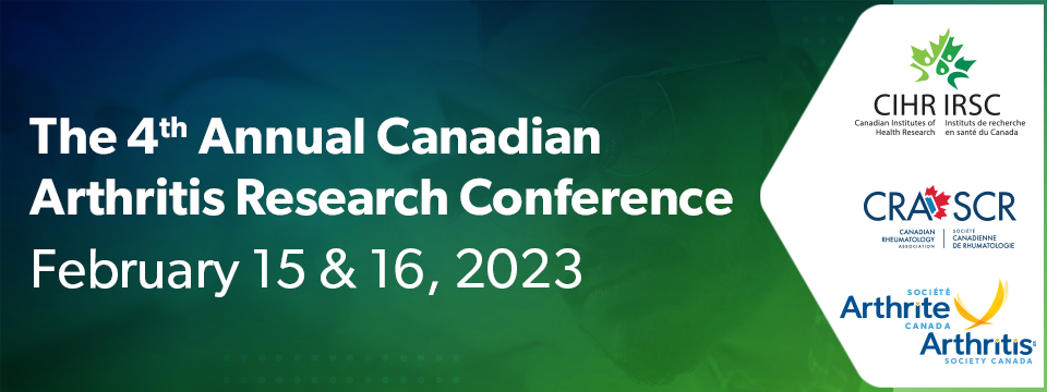 The 4th Annual Canadian Arthritis Research Conference